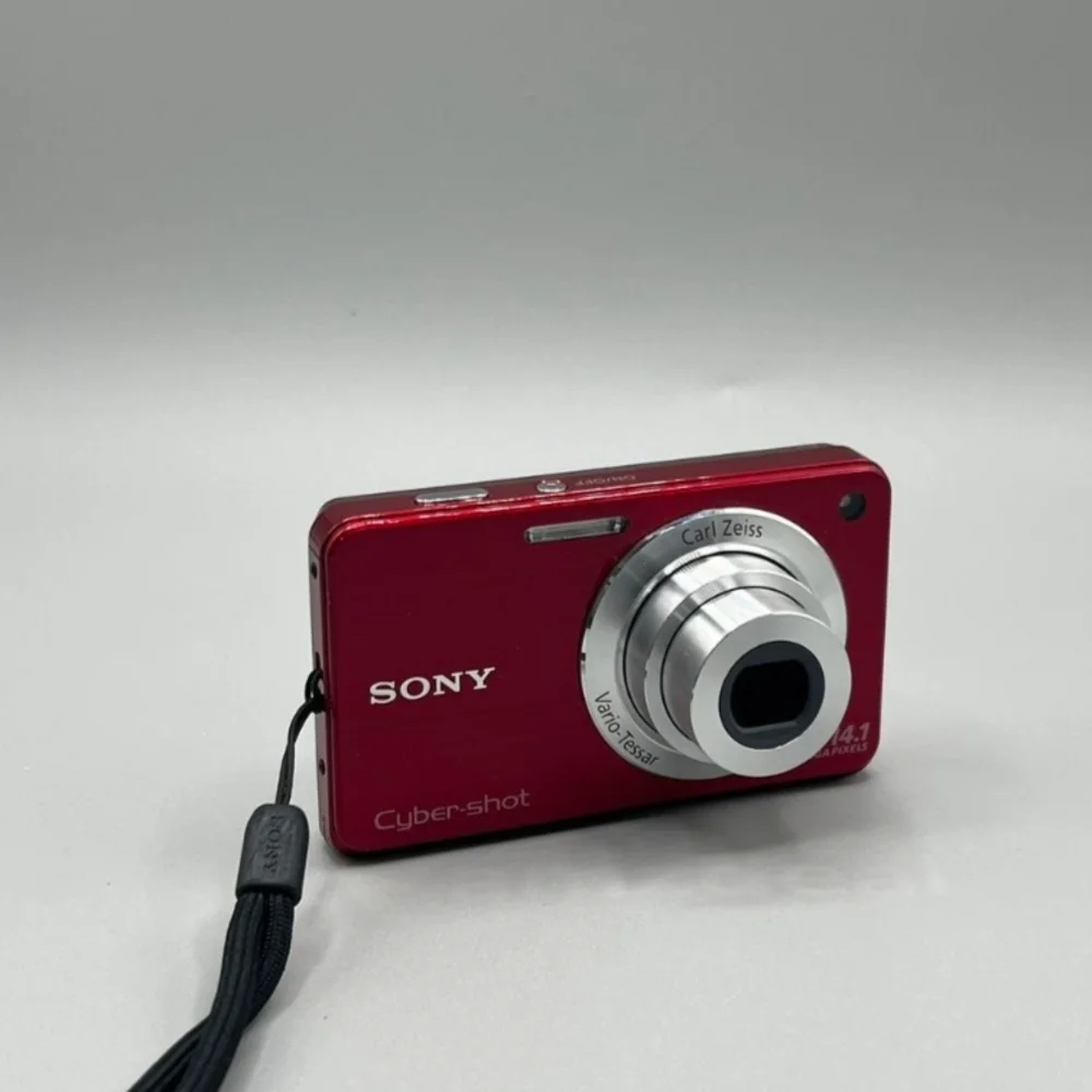 Sony Red Digital Camera with Accessories
